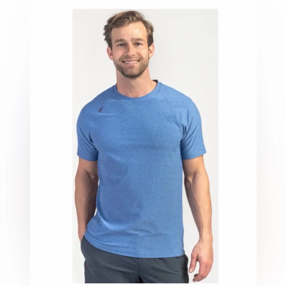 Rhone Reign Heathered Blue T-Shirt Men’s xxl‎